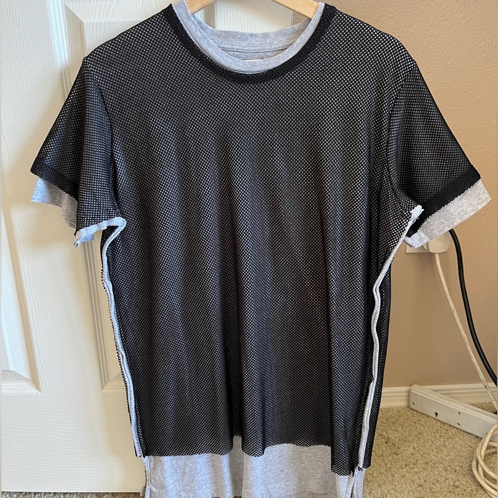 Mens Diesel Mesh T-Shirt